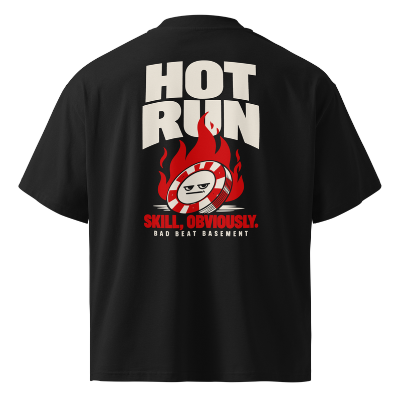 BBB Hot Run — Blaster Tee — digital product mockup
