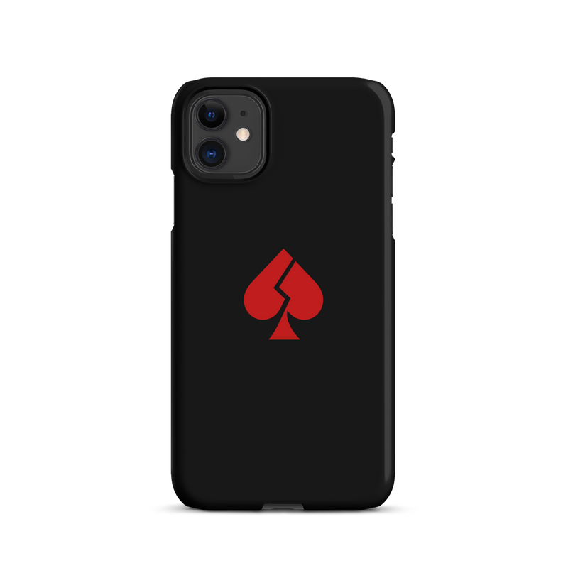 BBB Broken Ace — iPhone Snap Case — digital product mockup