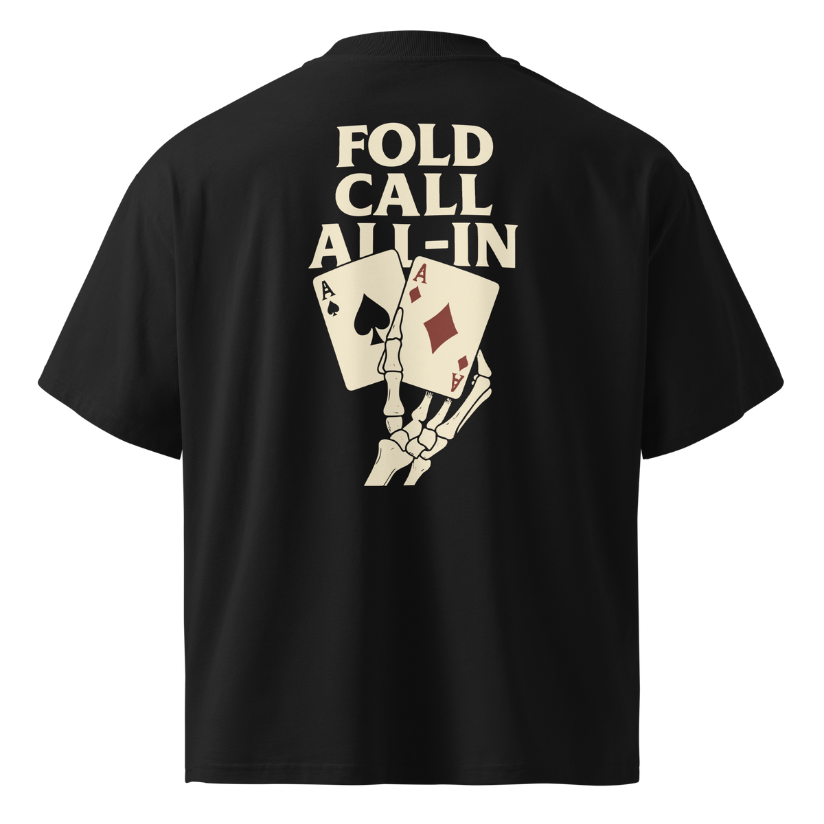 BBB Fold Call All-in — Blaster Tee — product view 2